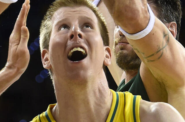 "Žalgiryje"- Australijos rinktinės puolėjas Brokas Motumas