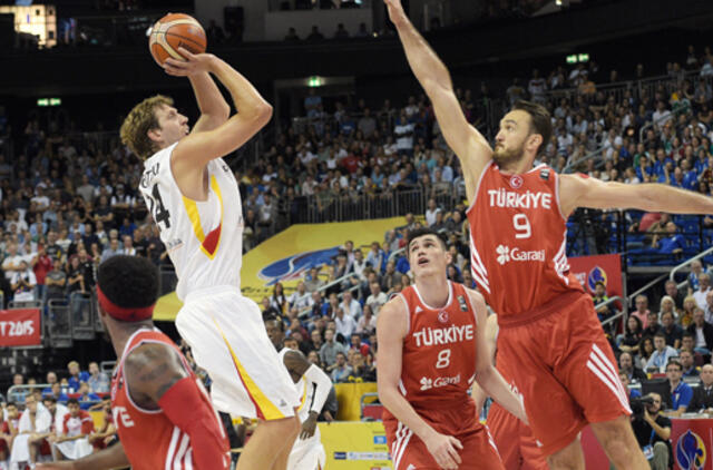 Europos krepšinio čempionate - turkų ir graikų pergalės