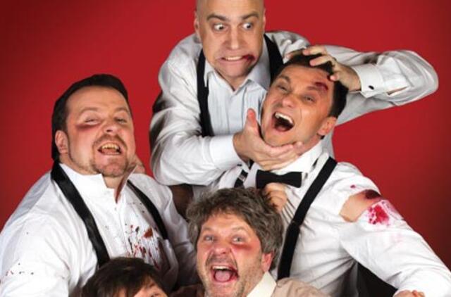 Į Klaipėdą atvyksta skandalingiausia teatro komedija be cenzūros "Testosteronas"