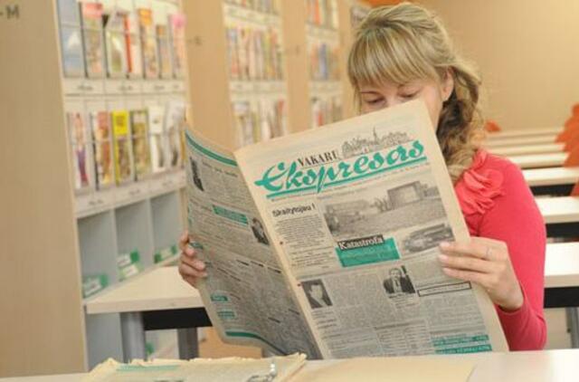 Ką mums byloja pirmasis "Vakarų ekspreso" numeris