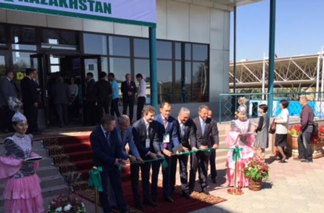 Kazachstane - susidomėjimas Klaipėdos uostu