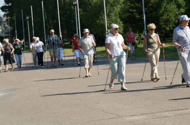 Klaipėdiečiai kviečiami į šiaurietiško ėjimo žygį