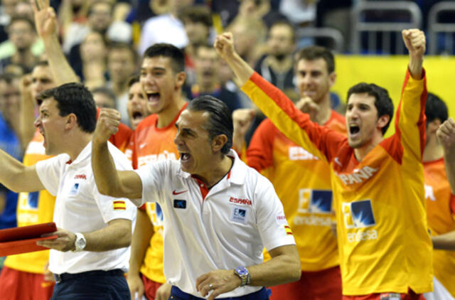 Latvijos ir Ispanijos krepšininkai pateko į Europos čempionato atkrintamąsias varžybas