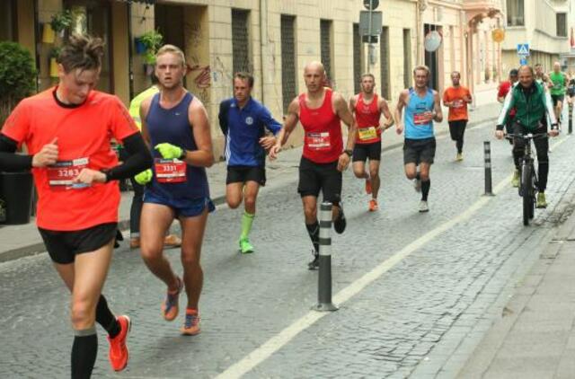 Nelaimė Vilniaus maratone: bėgdamas mirė Lietuvos karys