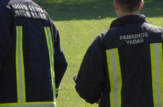 Palangoje degė namas