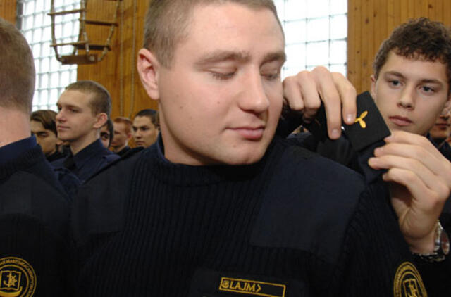 Pasikeitė jūrininkų uniformos dėvėjimo tvarka