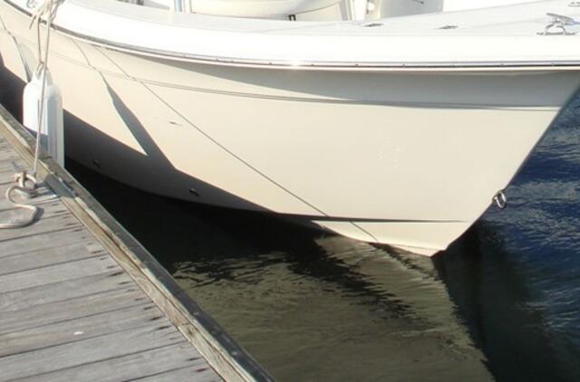 Pervalkoje pavogtas laivas