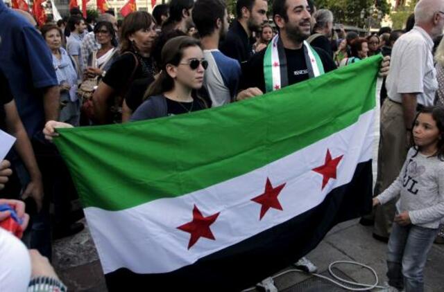 Vokietija įspėjo Rusiją dėl karinių veiksmų Sirijoje