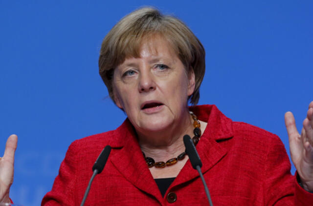 Angela Merkel gina savo kursą dėl pabėgėlių