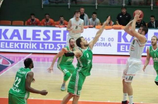 Artūras Milaknis Europos taurės turnyre pataikė septynis tritaškius