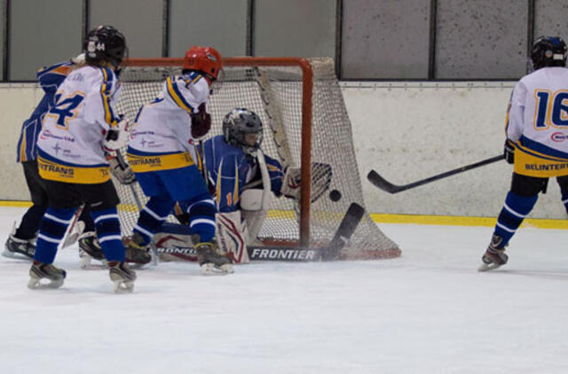 HC "Klaipėda" Latvijoje augina raumenis