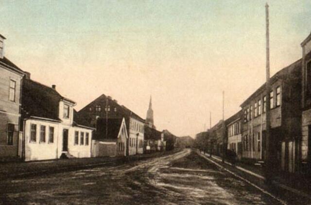 Klaipėdos akvarelės: namai ir žmonės (410)