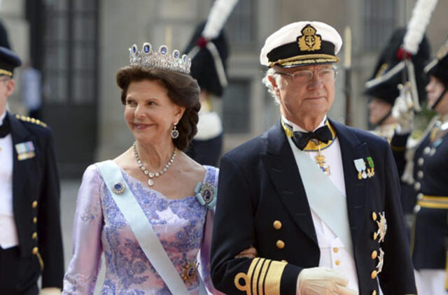 Lietuvoje viešės Švedijos karališkoji pora