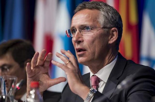 NATO vadovas kaltina Vladimiras Putiną ilginant Sirijos krizę