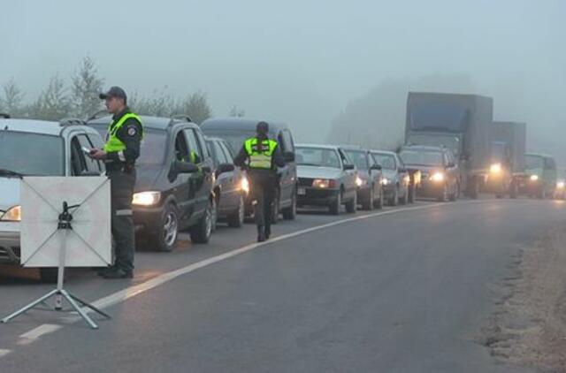 Pirmadienio rytą gaudė neblaivius vairuotojus