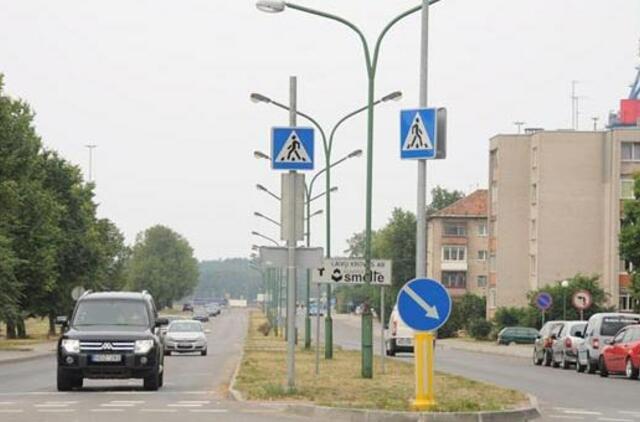 Uostas nori miesto gatvių