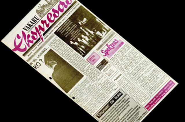 "Vakarų ekspresas". 1990 10 31