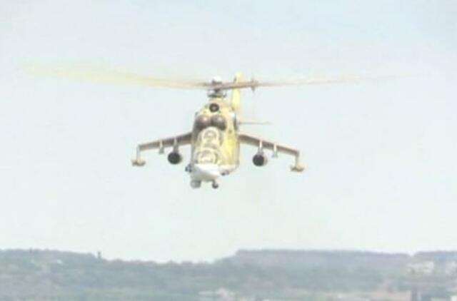 Vakarų Sirijoje Rusija surengė intensyvų puolimą