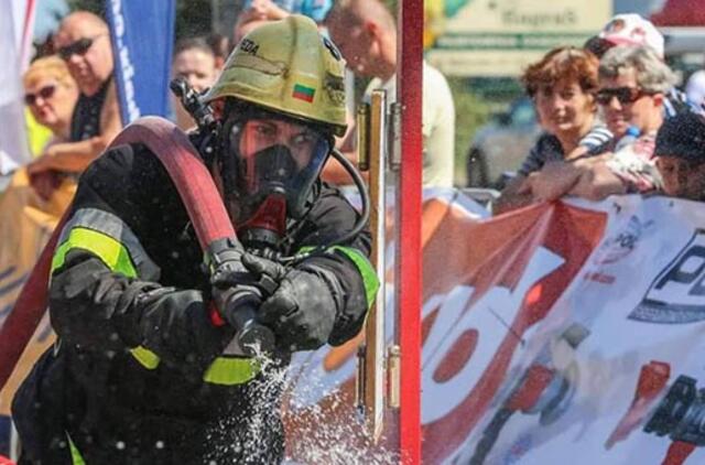 Amerikoje sužibėjęs Klaipėdos ugniagesys: "Negaliu patikėti, kad tai tikrai vyksta"