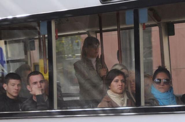 Festivalį pristato ir autobusų keleiviams