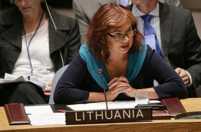 Lietuvos ambasadorė JT: Lietuva solidarizuojasi su Prancūzija