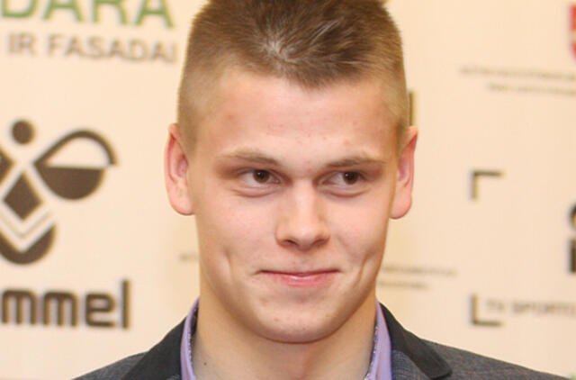 Plaukikas Danas Rapšys Anykščiuose pagerino Lietuvos rekordą