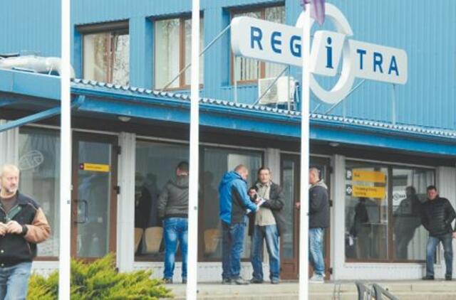 "Regitra" prievaizdu netaps