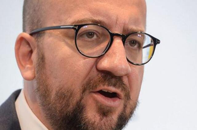 Šarlis Mišelis: Briuseliui gresia toks pats teroro aktas kaip Paryžiuje