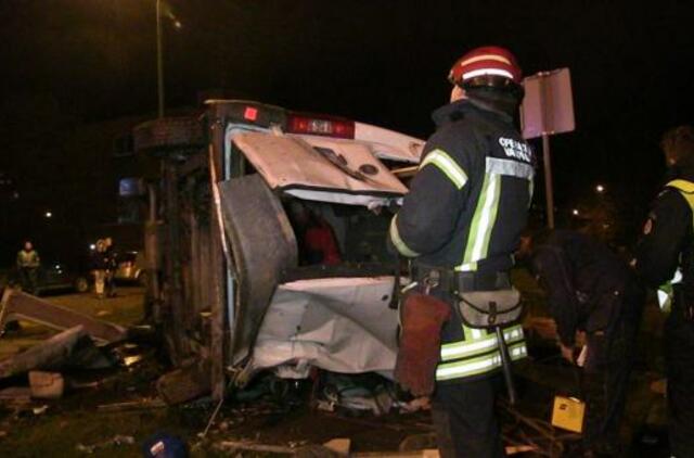 Šilutės plente - skaudi avarija