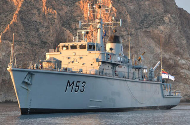 "Skalvis" dalyvaus NATO pratybose "Trident Juncture"