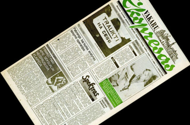 "Vakarų ekspresas". 1990 11 10