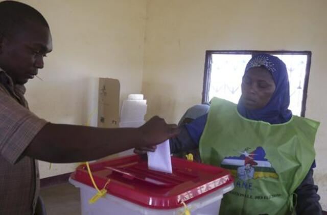 Centrinės Afrikos Respublikoje prasideda rinkimai