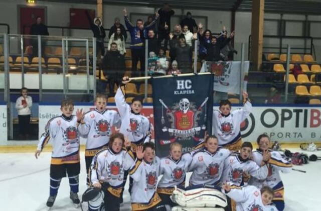 HC „Klaipėdos“ jaunieji ledo ritulininkai pribloškė latvius