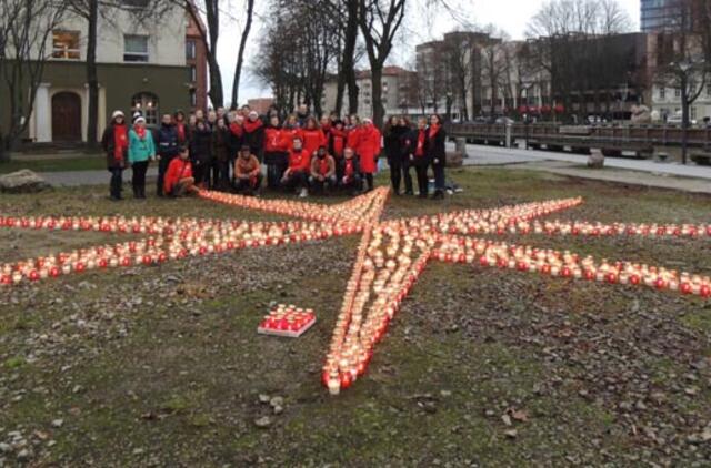 Klaipėdiečius šildė "Maltiečių sriuba" ir įžiebta Gerumo žvaigždė