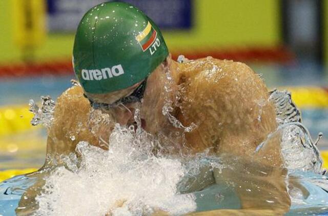 Lietuvos plaukikai Europos čempionate pagerino šalies rekordą