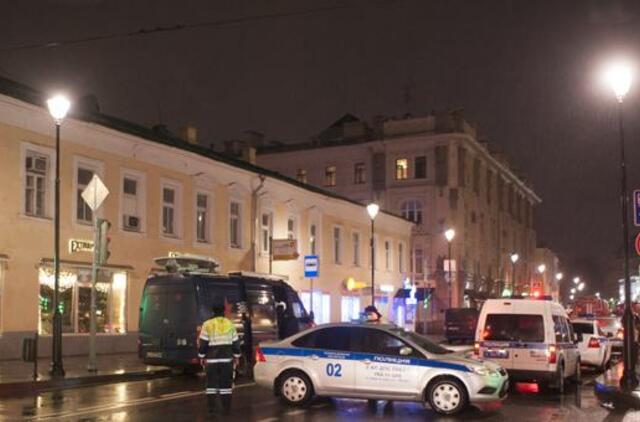 Maskvoje per sprogimą autobusų stotelėje sužeisti keturi žmonės