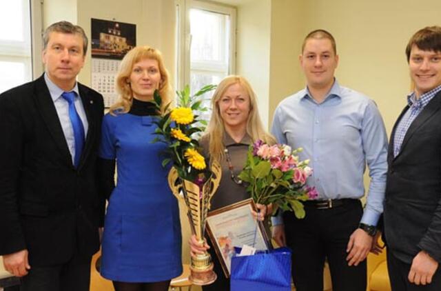 Populiariausiai Klaipėdos sportininkei - sveikinimų lavina