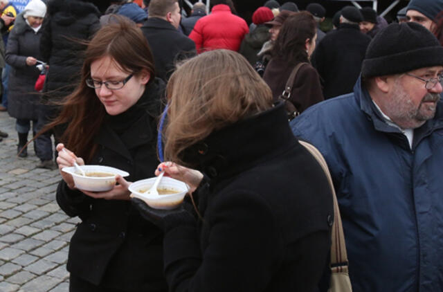 Savaitgalį - žibintų akcija ir kvapni žuvienė