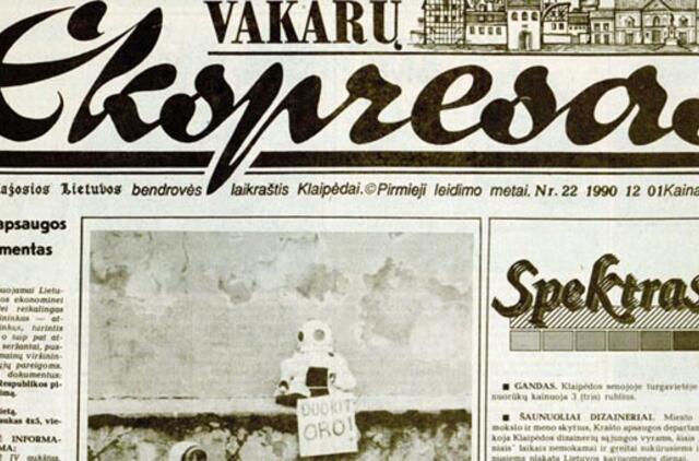 "Vakarų ekspresas". 1990 12 01