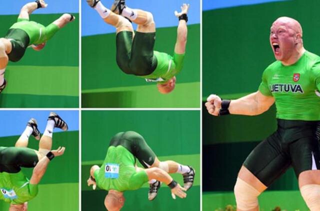 Aurimas Didžbalis: "Salto - mano sėkmės vizitinė kortelė"