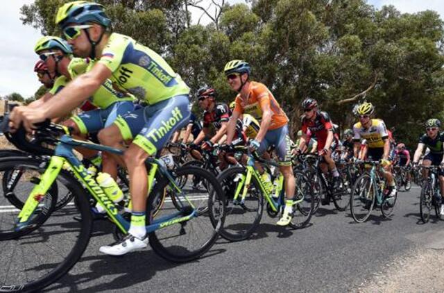 Dviratininkas Gediminas Bagdonas trečiajame lenktynių Australijoje etape - 113-as