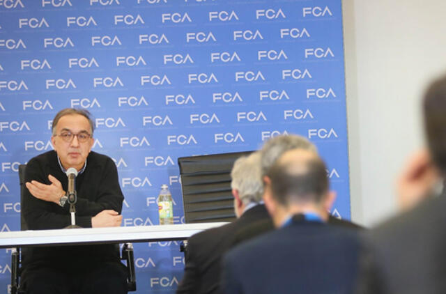 "Fiat Chrysler" rodikliai pasiekė aukščiausią prognozuotą ribą