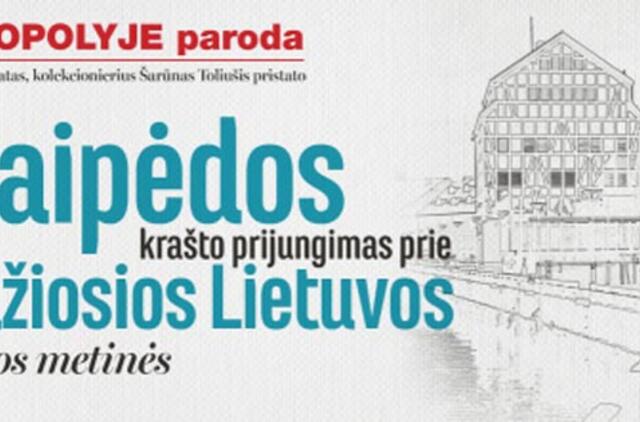 Klaipėdos "Akropolis" primins, kaip Klaipėdos kraštas buvo prijungtas prie Lietuvos