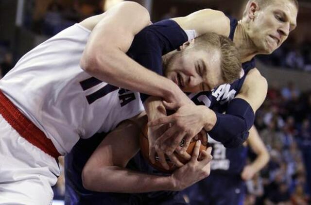 Domantas Sabonis NCAA rungtynėse pagerino savo atkovotų kamuolių rekordą