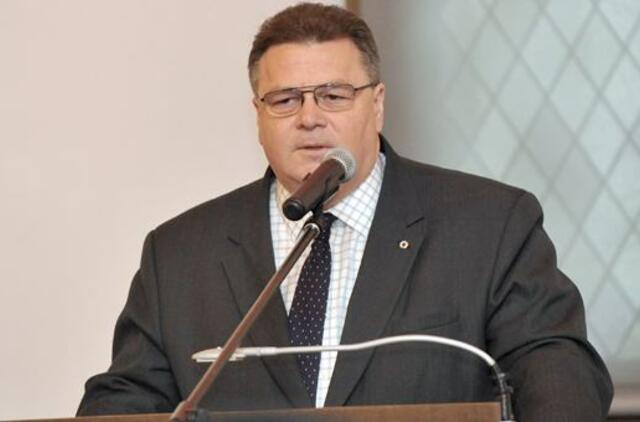 Linas Linkevičius įvardijo vieną iš svarbiausių šiųmetinių darbų