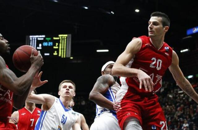 “Neptūnas” Milane patampė nervus “Emporio Armani”