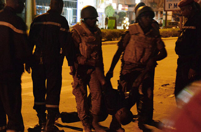 Burkina Faso viešbučio apsiaustis baigėsi