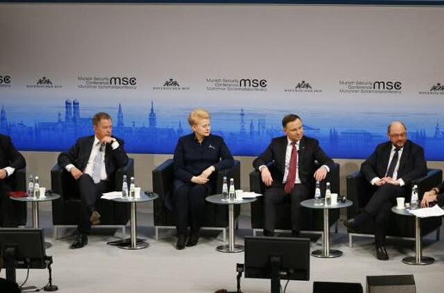 Dalia Grybauskaitė: "Agresoriui neturi būti nuolaidžiaujama"