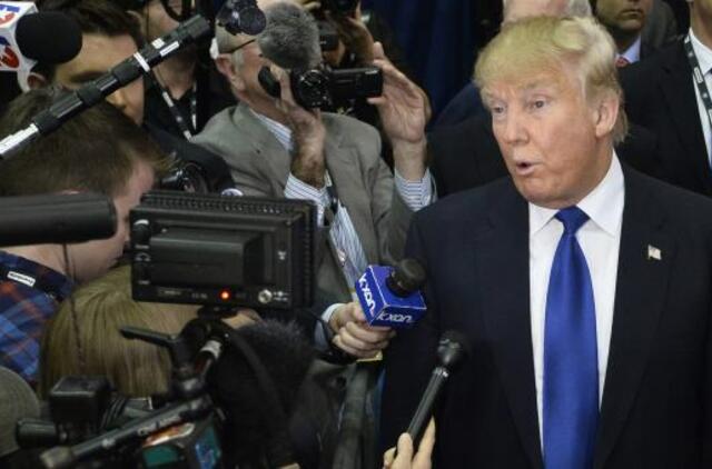 Donaldas Trampas: siena tarp JAV ir Meksikos bus dar aukštesnė