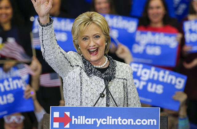 Išankstiniuose prezidento rinkimuose Pietų Karolinoje nugalėjo Hilari Klinton